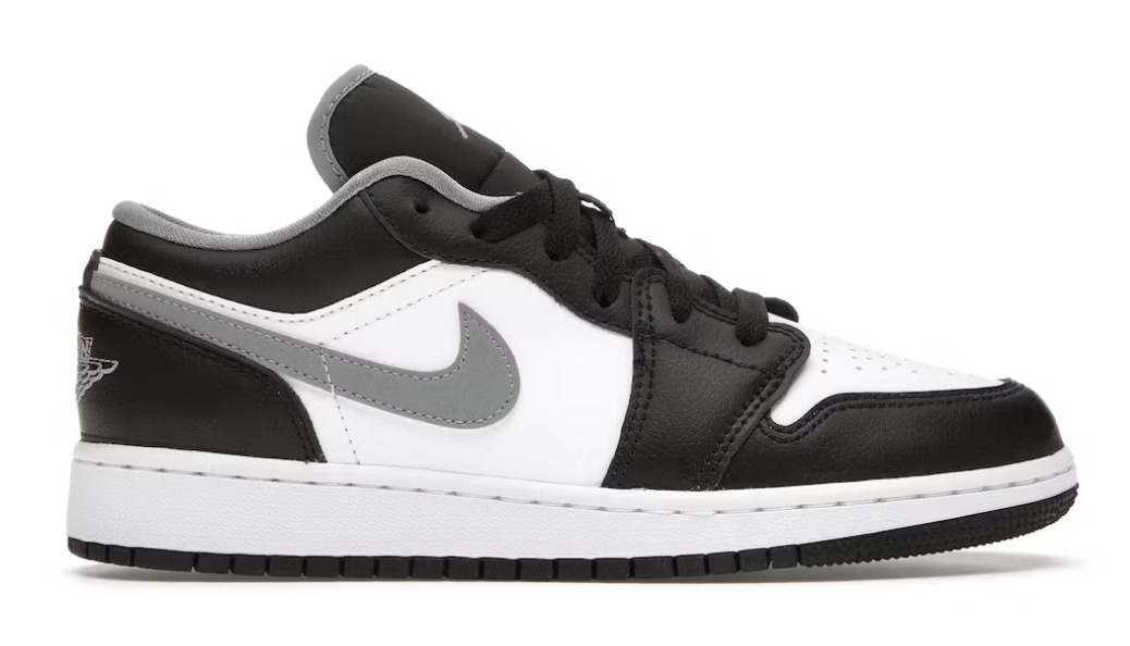 Jordan 1 Low Black White Grey