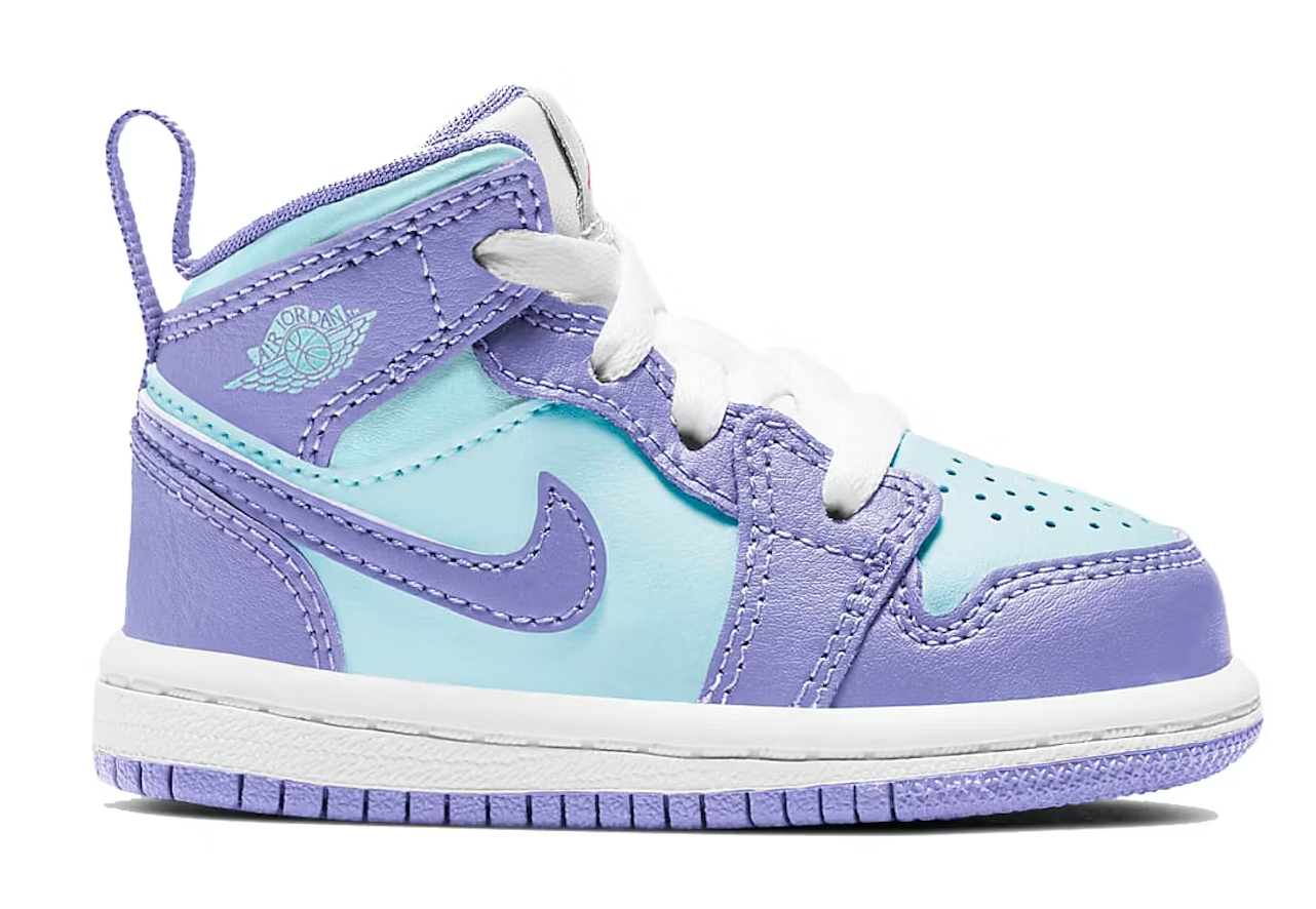 Jordan 1 Mid Purple Aqua (TD)