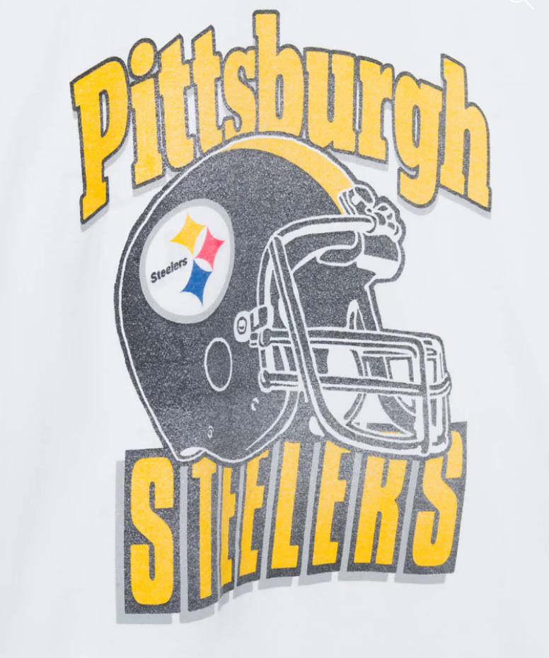 Pittsburgh Steelers Throwback Helmet Tee