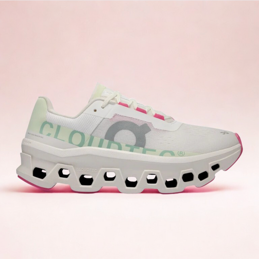 On Running Cloudmonster White Lima Women's
