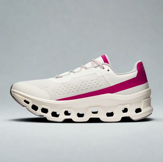 On Running Cloudmonster Ivory Grenadine Women’s