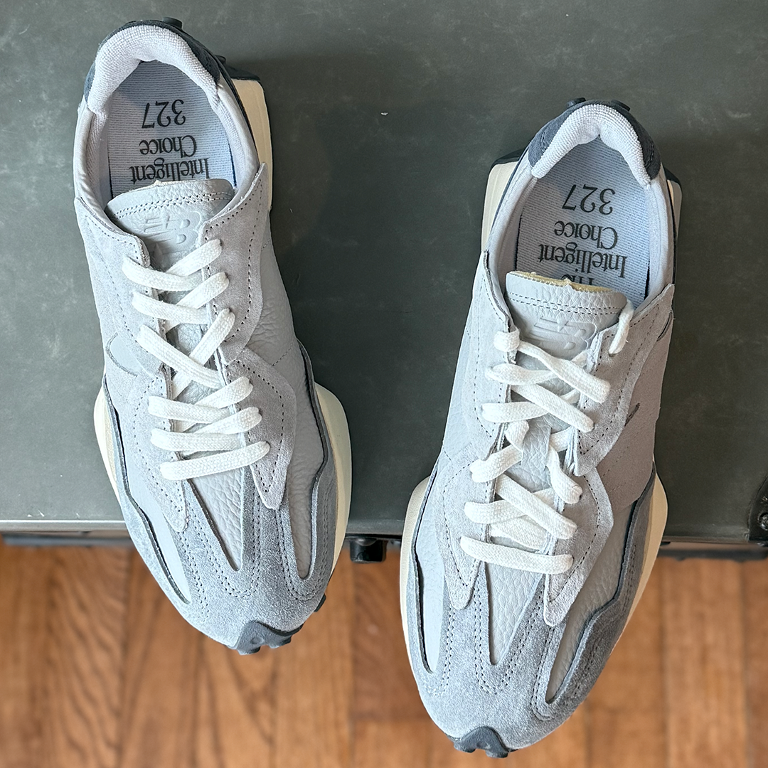 New Balance 327 Grey Day Rain Cloud
