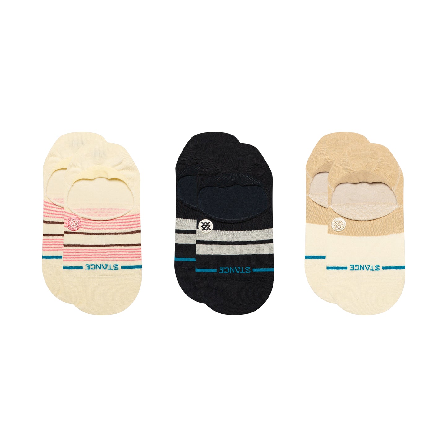 STANCE - Flipside No Show 3 Pack: Canvas