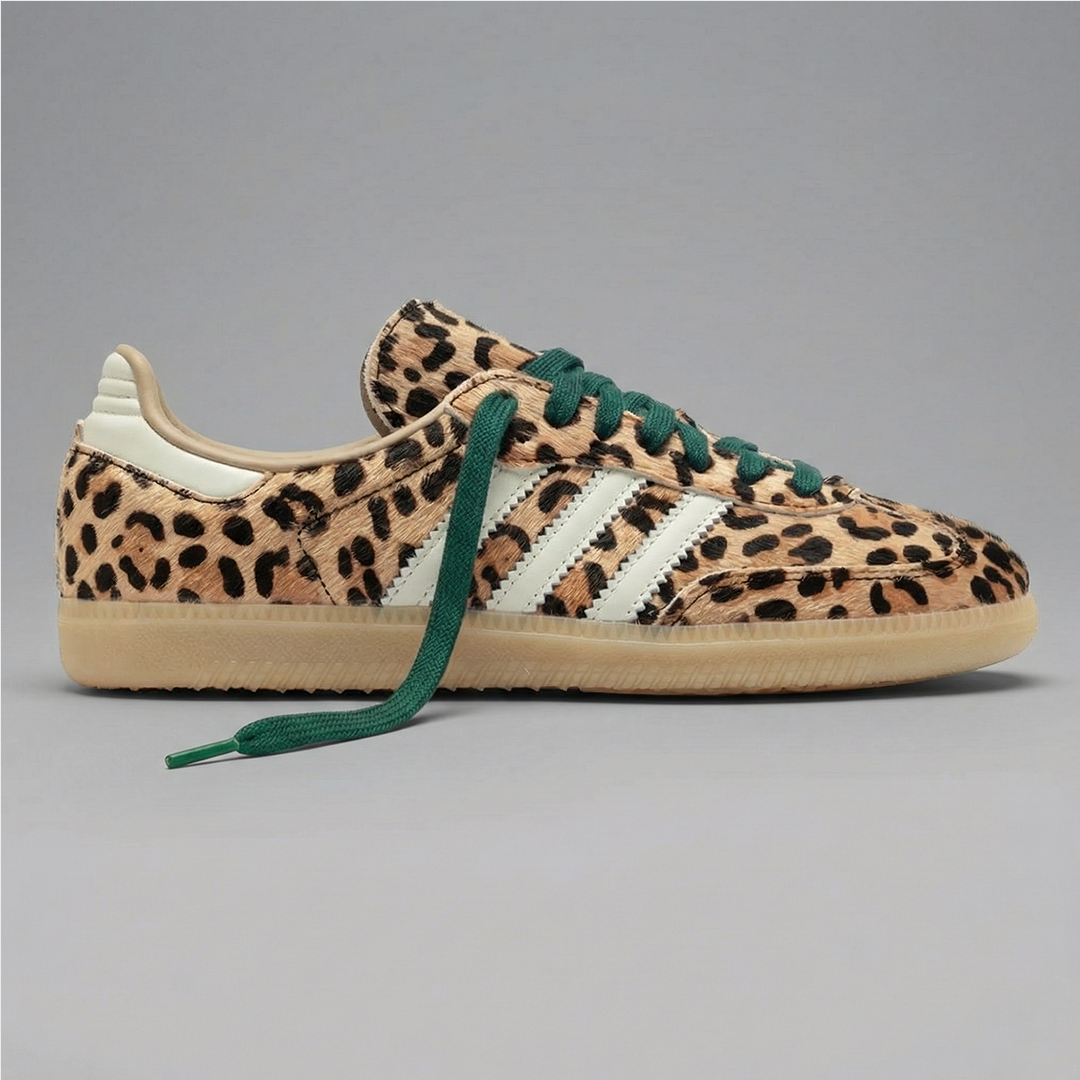 adidas gazelle silver green womens adidas Samba OG Leopard Magic Beige Women's