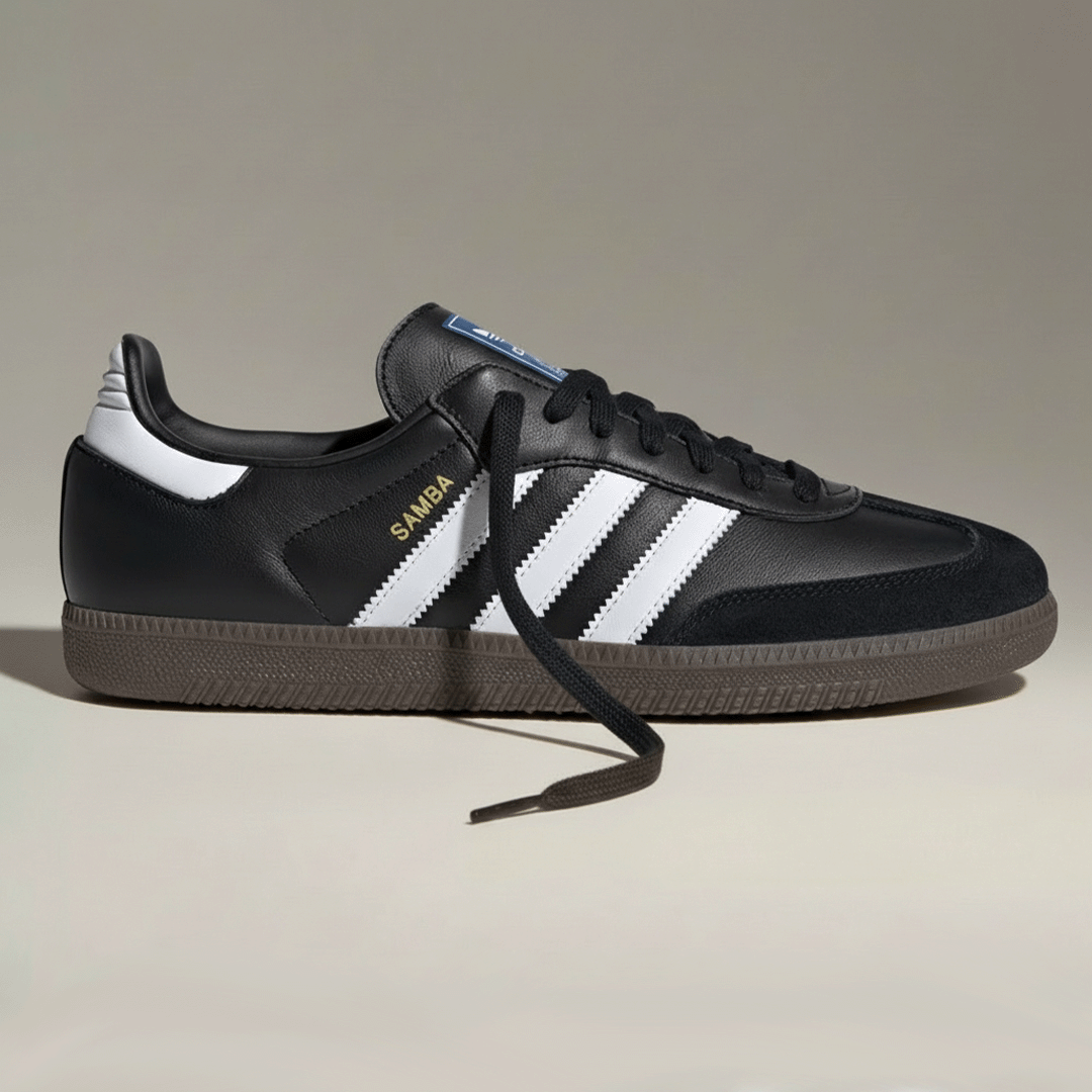 adidas Samba OG Black White Gum Women's Lilac Blonde adidas Samba OG Black White Gum Women's Lilac Blonde