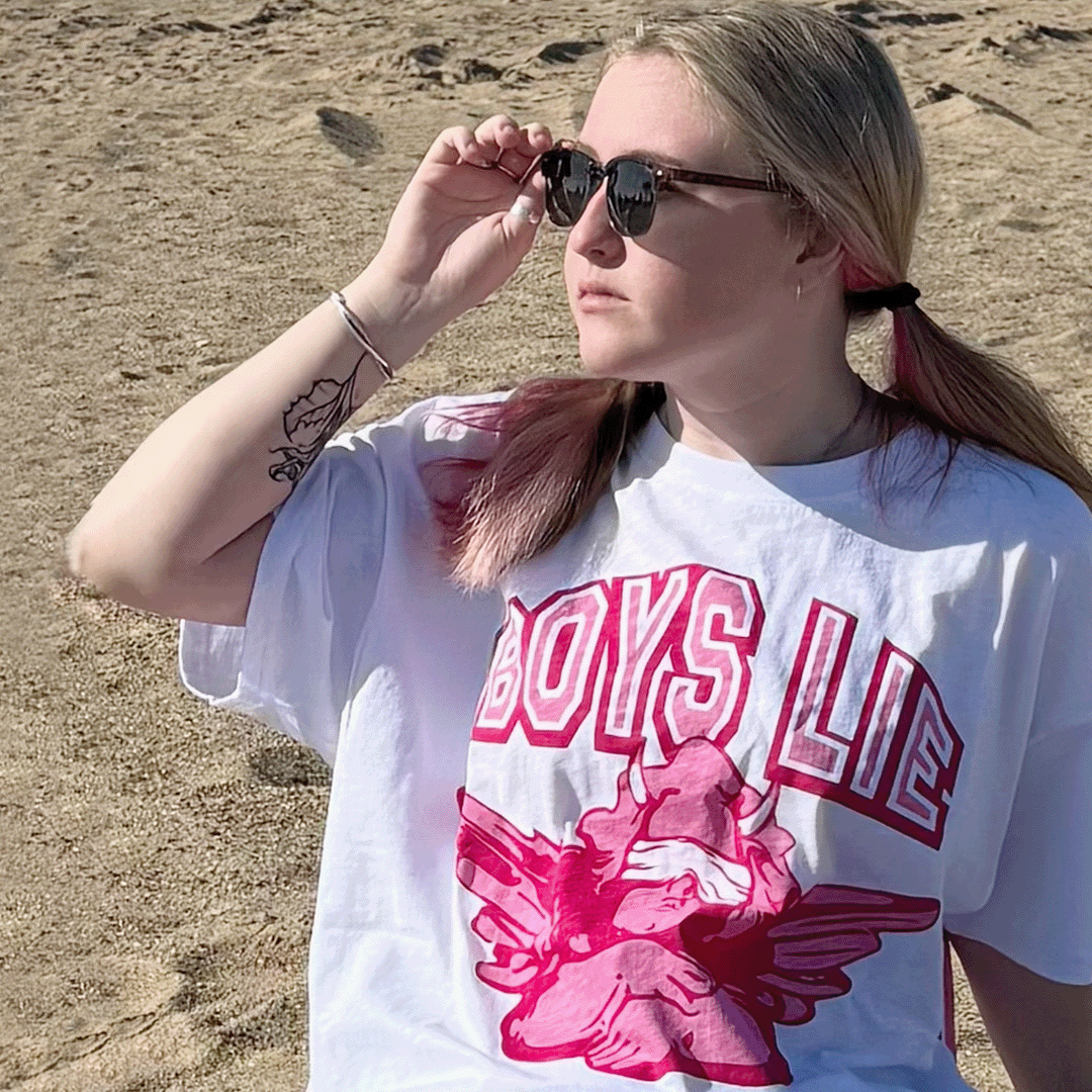 BOYS LIE - DREAM TEAM V2 WHITE BF TEE