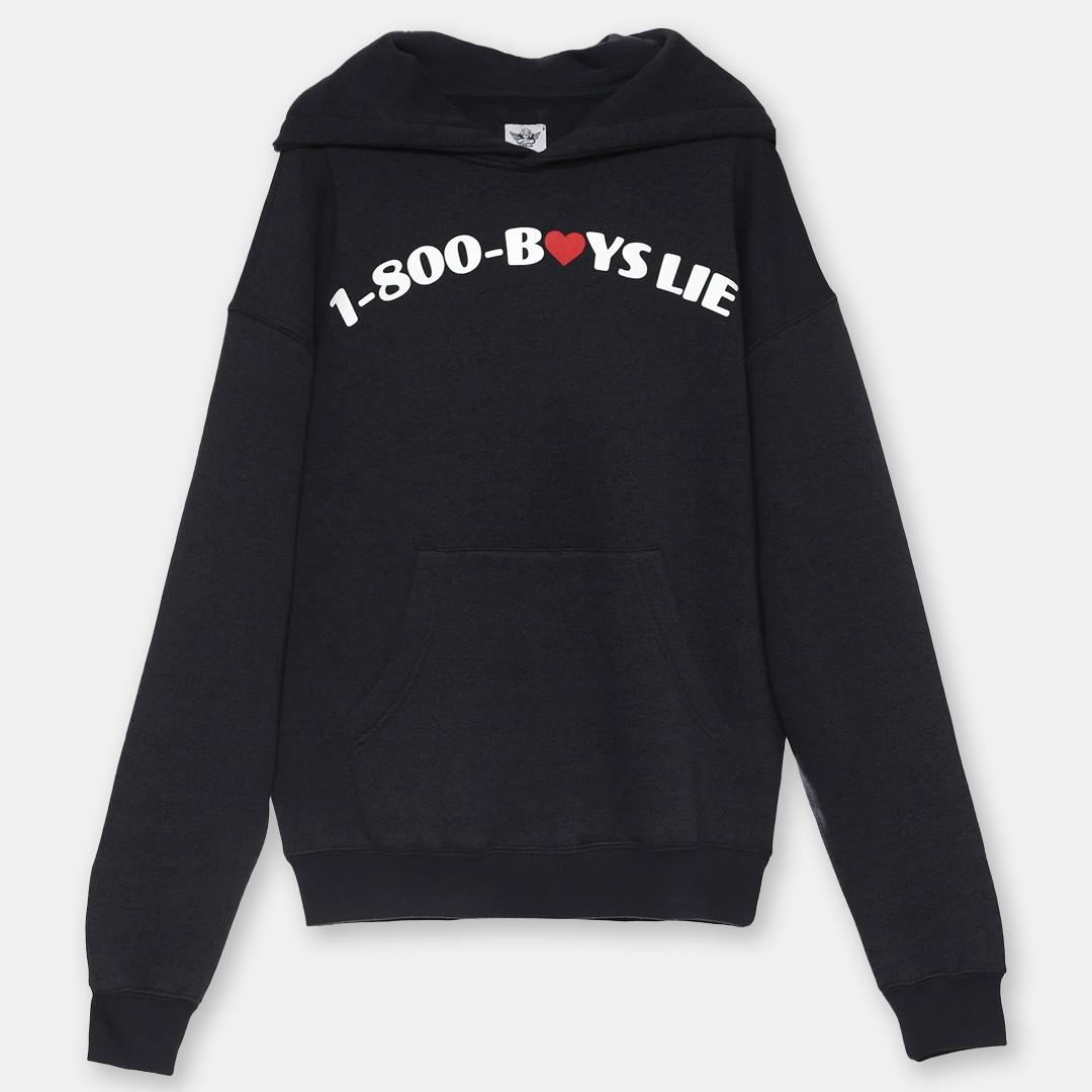 BOYS LIE - 1-800 HEART RACER HOODIE