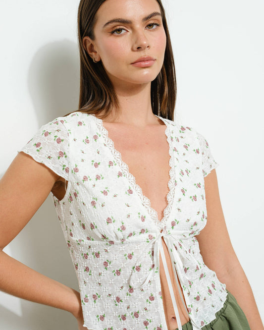 Riley Floral Top