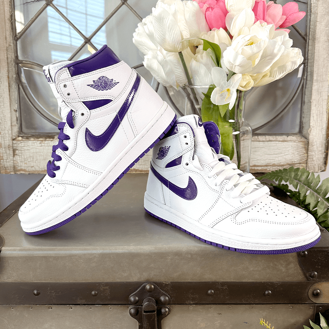 Air jordan 1 high top white online