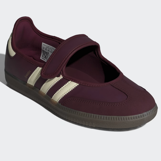 adidas Samba Jane Maroon Cream White Women's