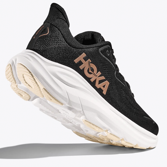 Hoka One One Clifton 10 Black Rose Gold Women's