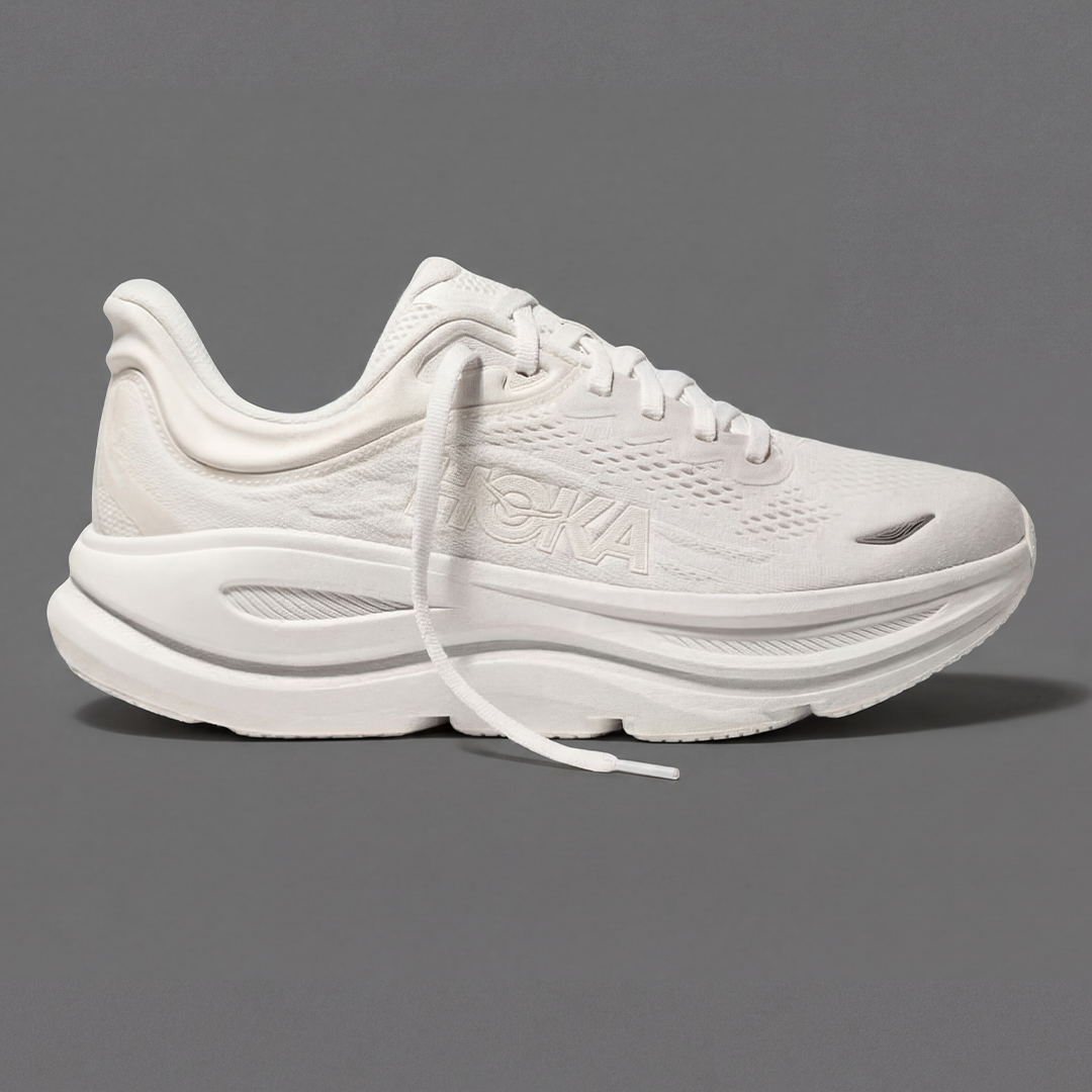 Hoka One One Bondi 9 Triple White Women's – Lilac Blonde