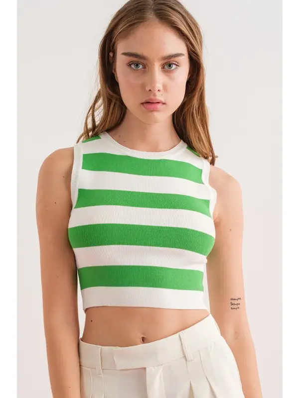 Audrey Striped Tank