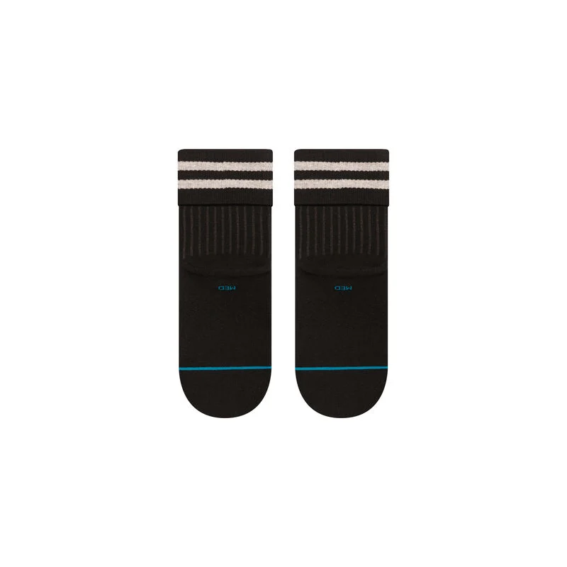 ROLL CUFF QUARTER - BLACK