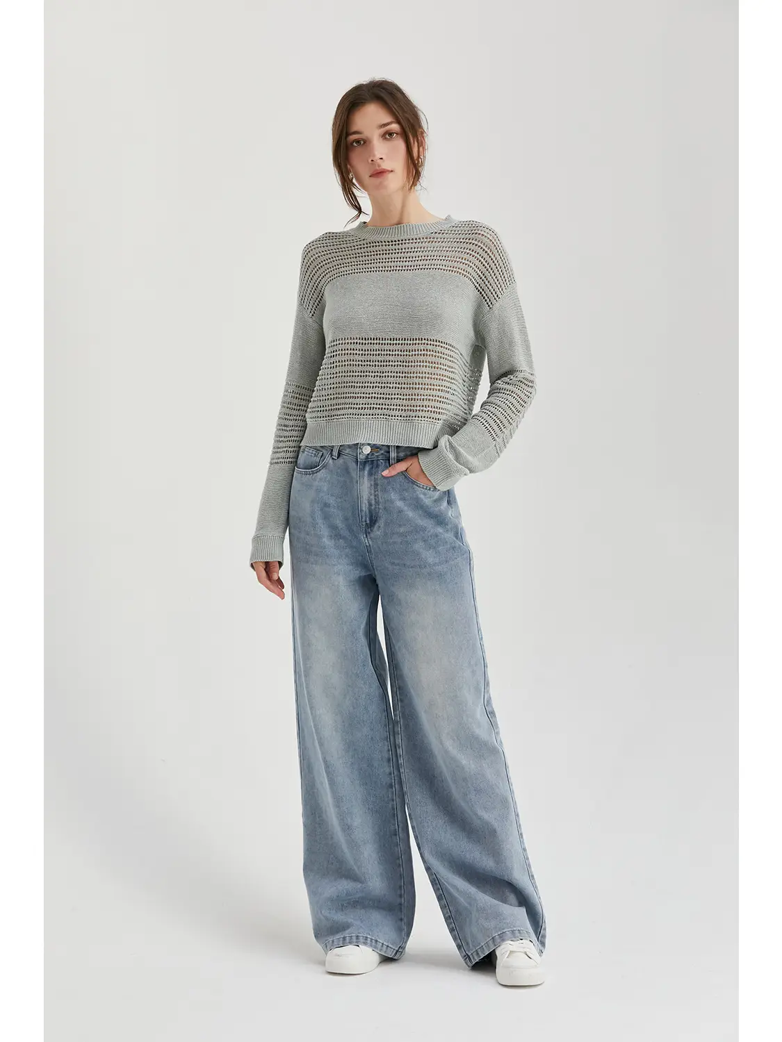 Laura Wide Leg High-Waisted Jean
