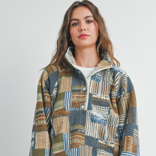 Marley Patchwork Pullover