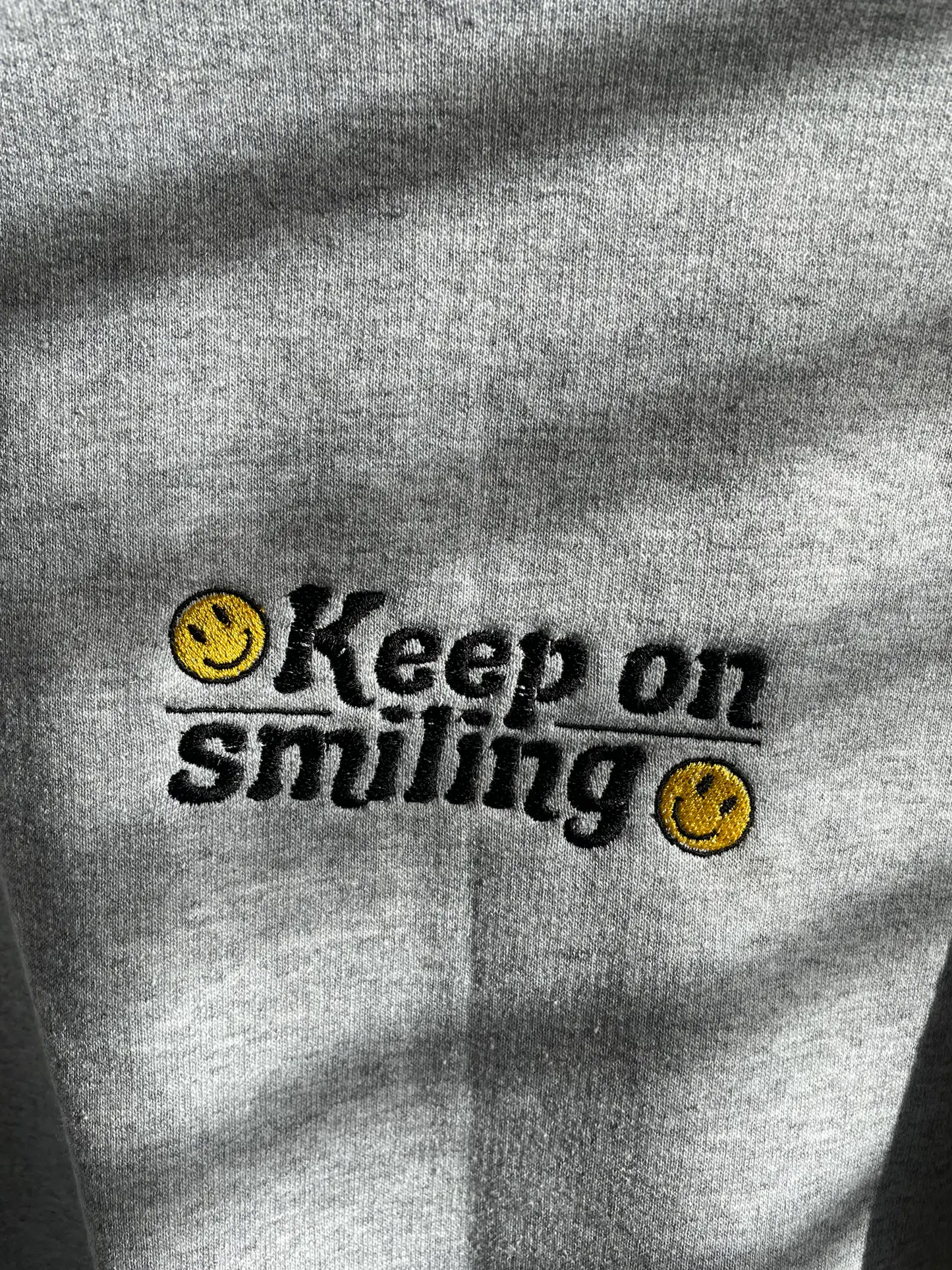 Keep On Smiling - Grey
