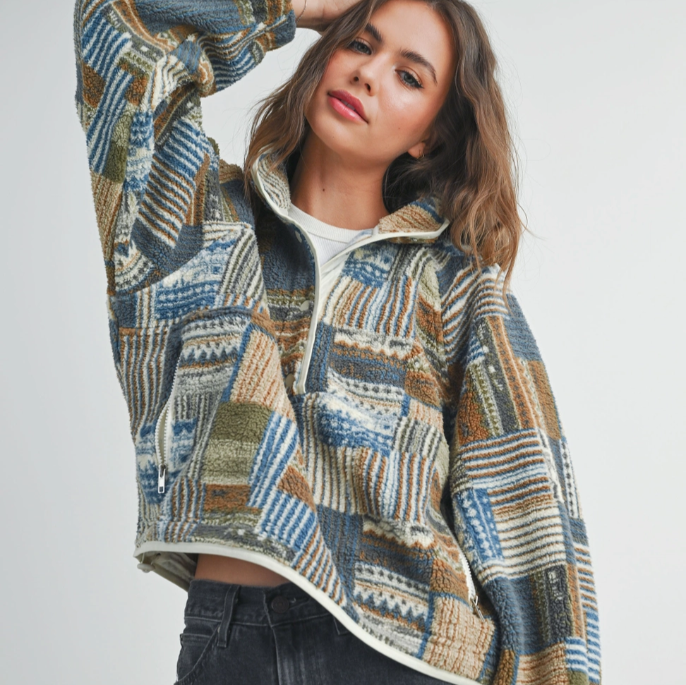 Marley Patchwork Pullover