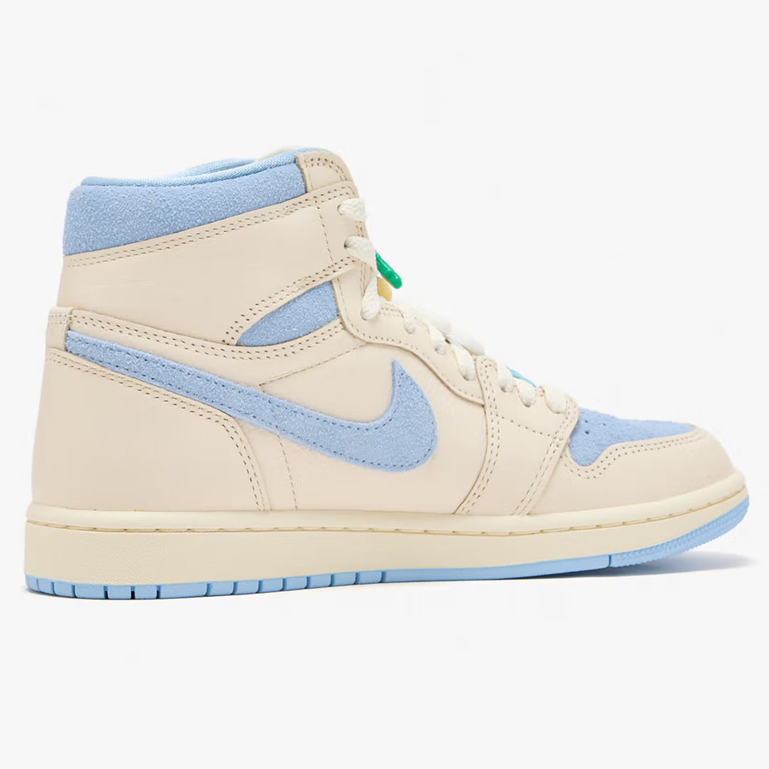 Jordan 1 Retro High OG Pale Ivory Psychic Blue Women's