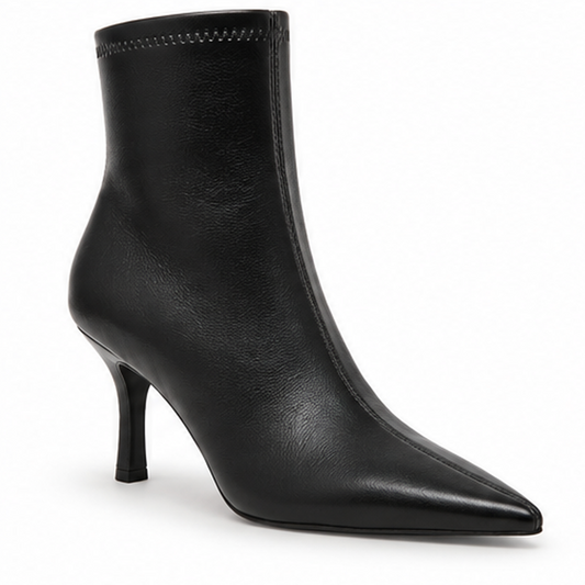 Tashey Black Leather Boots