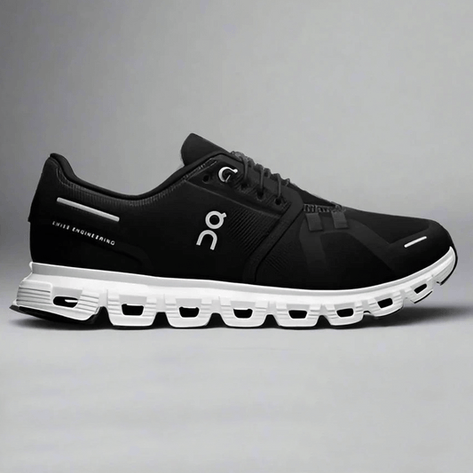 On Running Cloud 6 Black White Women's