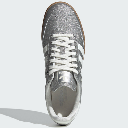 adidas Samba Shine Silver Metallic Women's