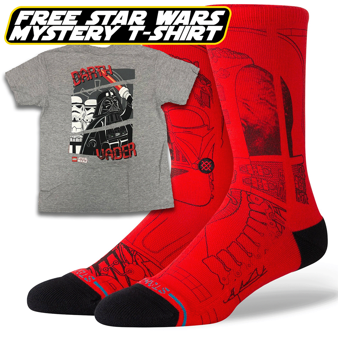 Star Wars - Stance Vader Cotton Crew Socks