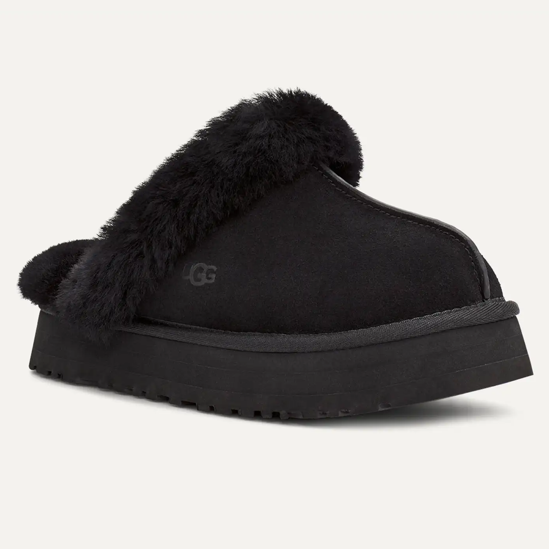 UGG Disquette Slipper Black Women's