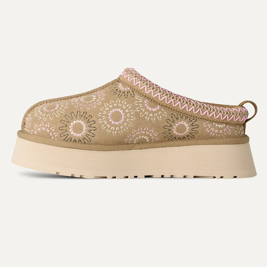 UGG Tazz Sun Stitch Slipper Mustard Seed Women's