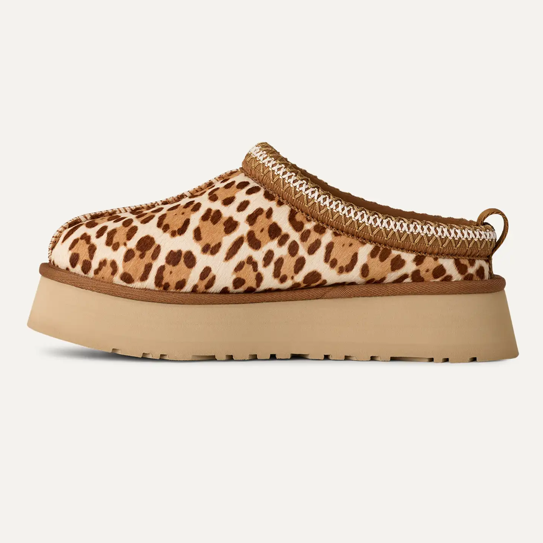 UGG Tazz Plains Slipper Felicity Leopard Jasmine Women's