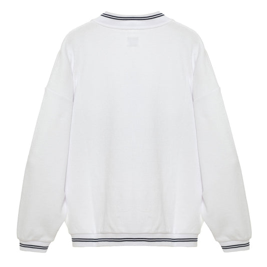 Boys Lie - NAVY CHERUB UNIVERSITY HENLEY CREWNECK