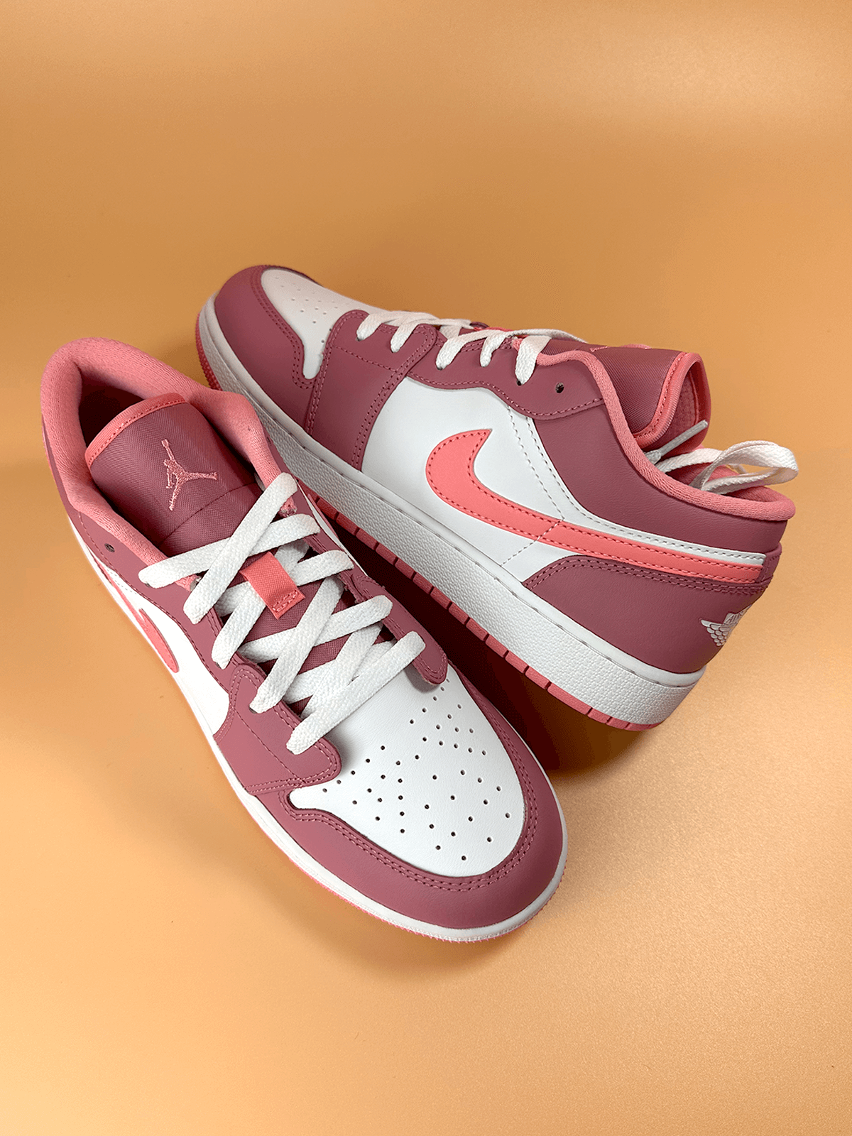 Jordan 1 Low Desert Berry Valentine Lilac Blonde