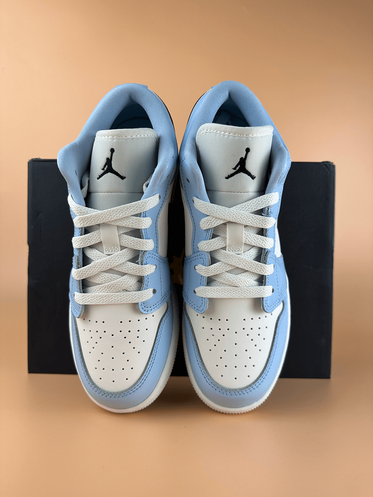 Jordan 1 Low Ice Blue Black