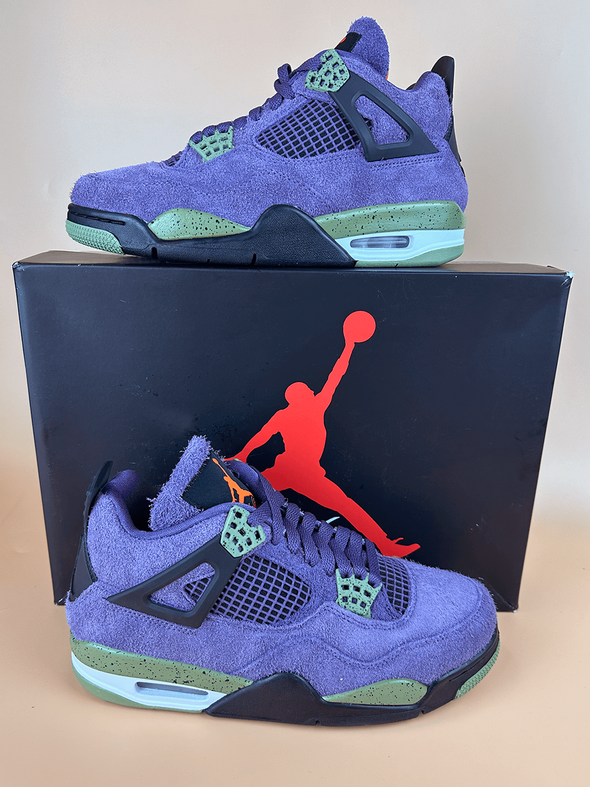 Jordan 4 Canyon Purple