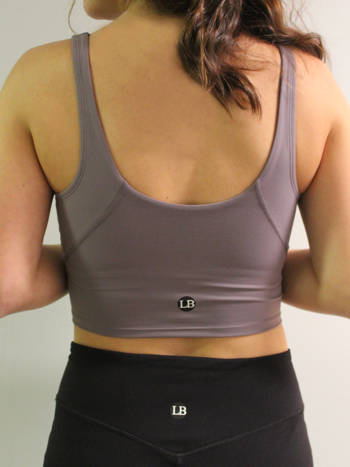 The Lucinda Dusty Purple Cropped Tank