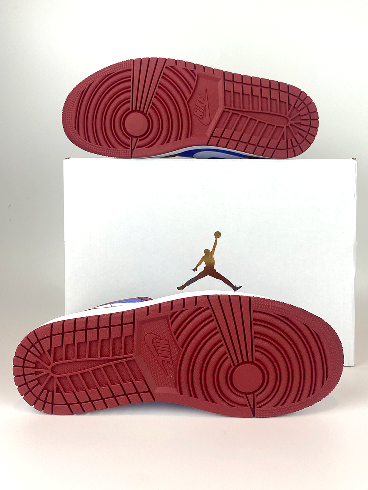 Jordan 1 Low Pomegranate Medium Blue