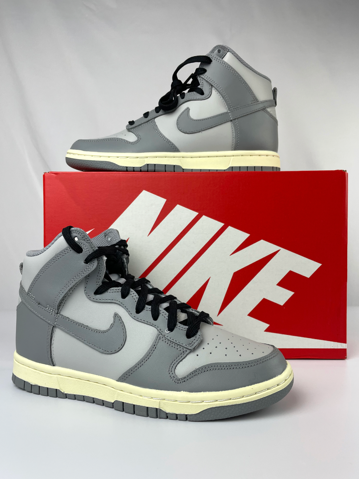 Nike Dunk High Grey Sail