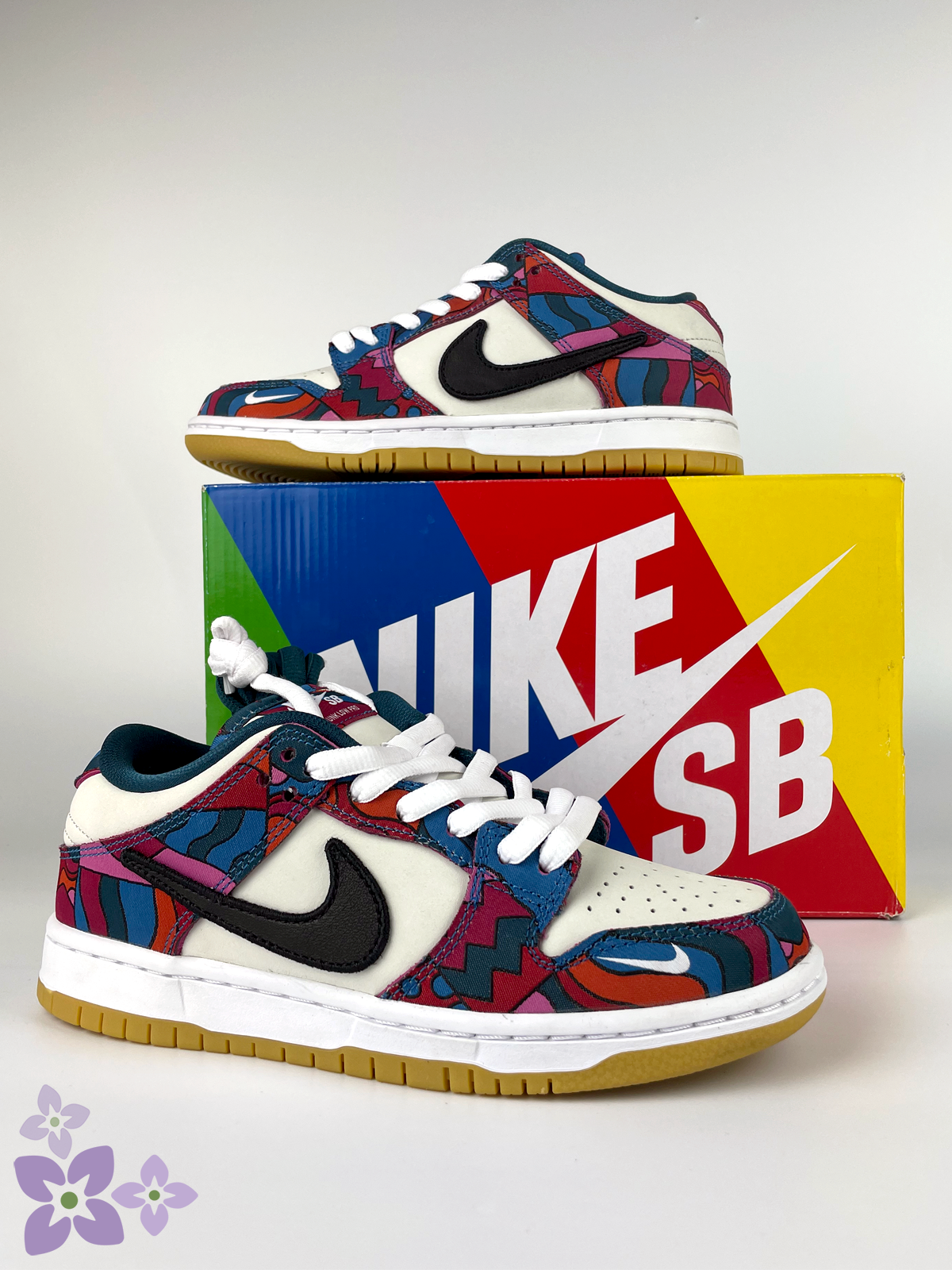 Nike SB Dunk Low Pro Parra Abstract Art