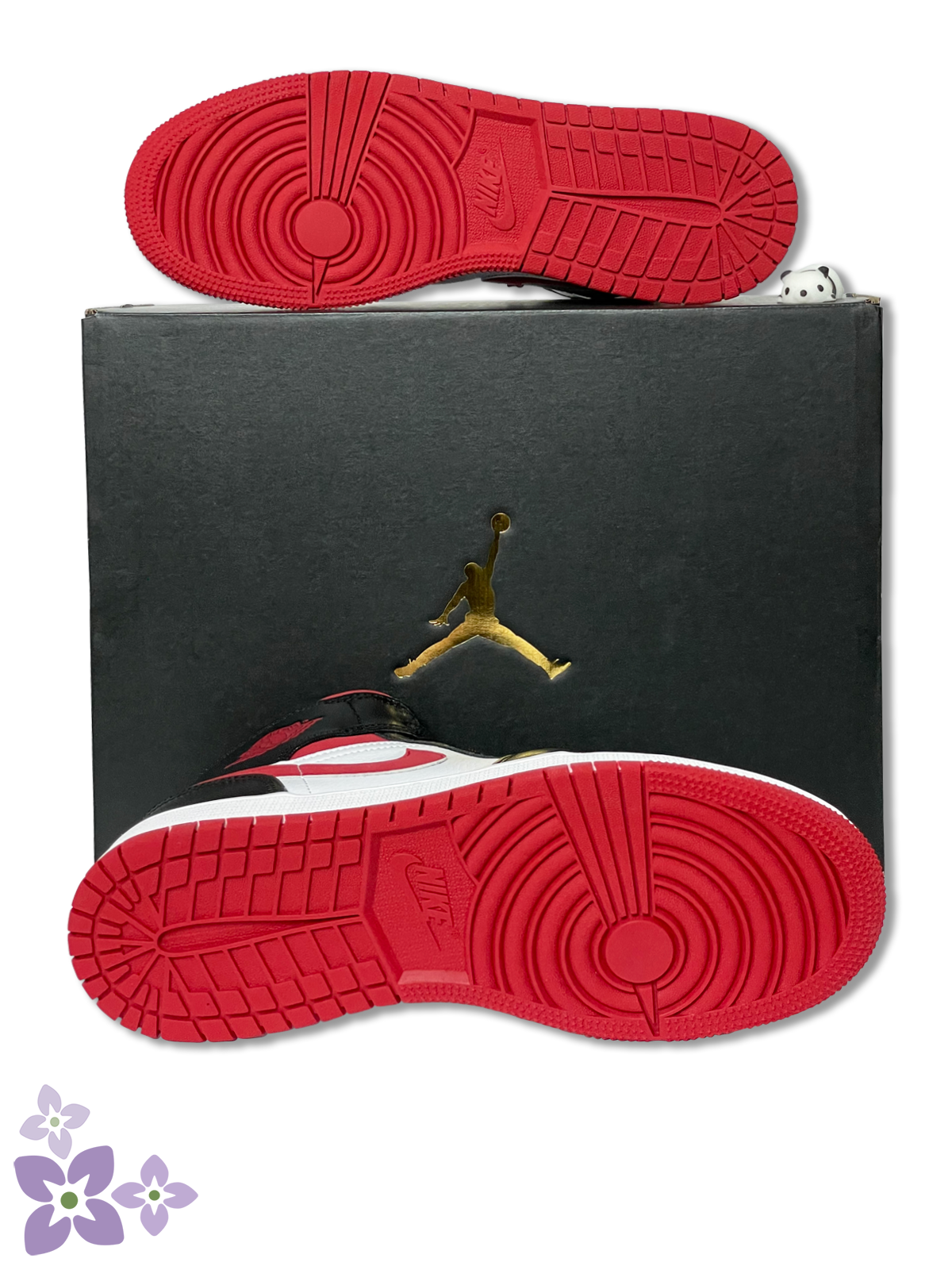Jordan 1 Mid Gym Red Black
