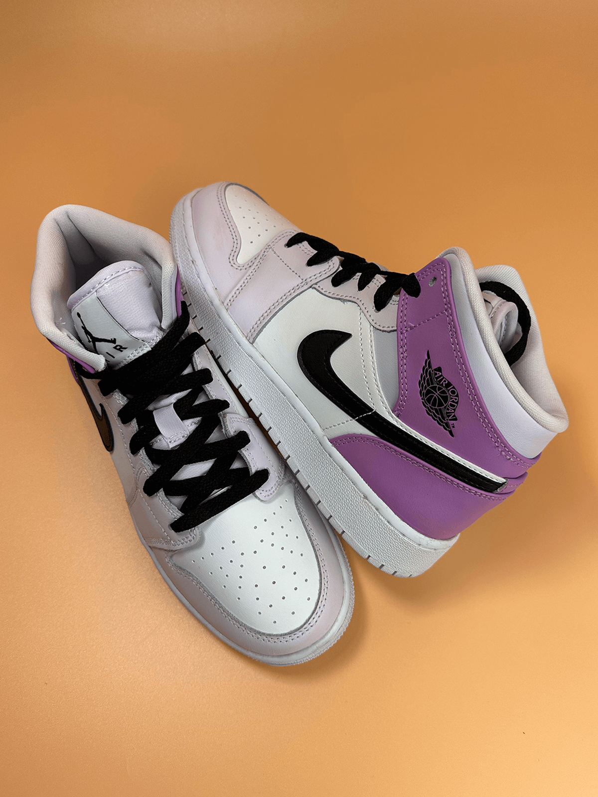 Jordan 1 Mid Barely Grape Lilac Blonde