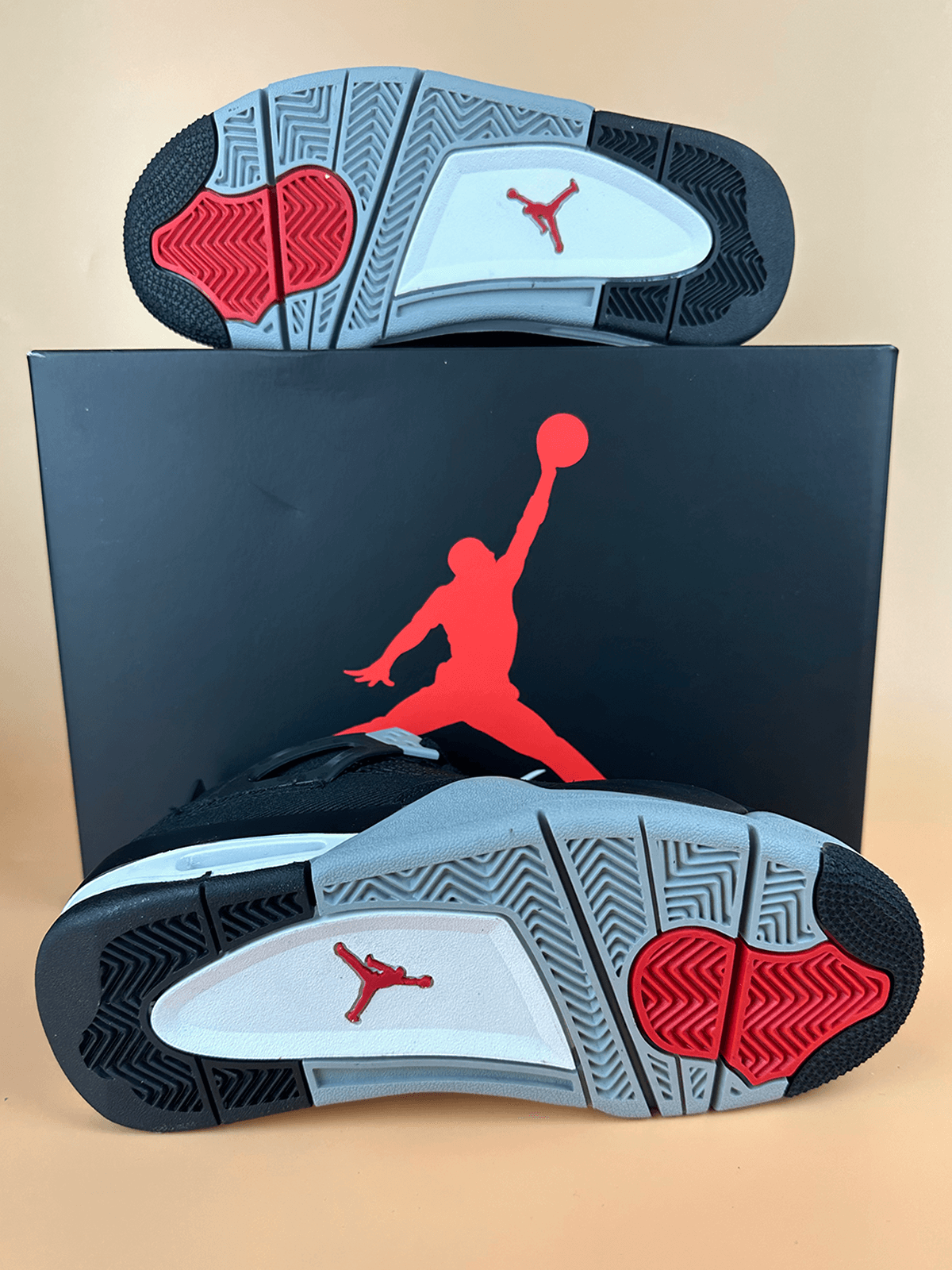 Jordan 4 Black Canvas