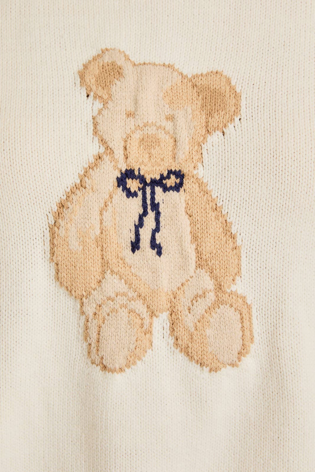 Teddy Sweater: Ivory