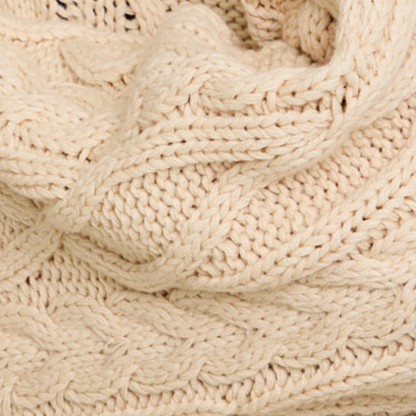 Ruby Cable Knit Sweater: Oatmeal