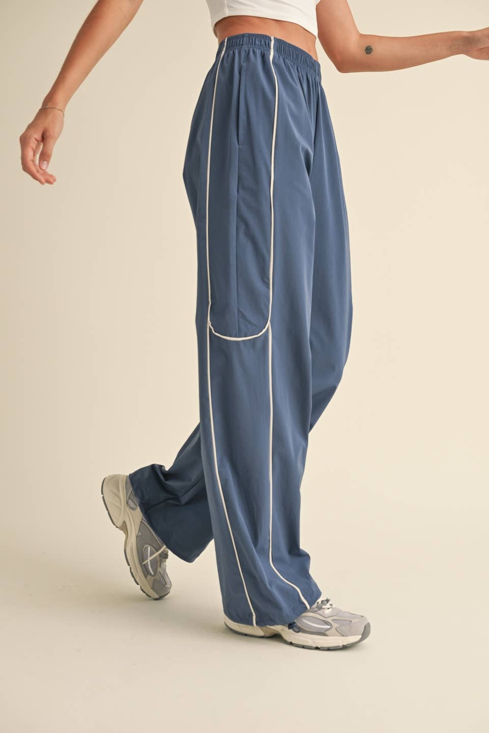 Channing Nylon Track Pants