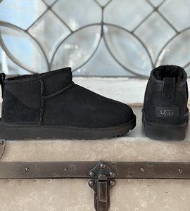 UGG Classic Ultra Mini Boot Black Women's