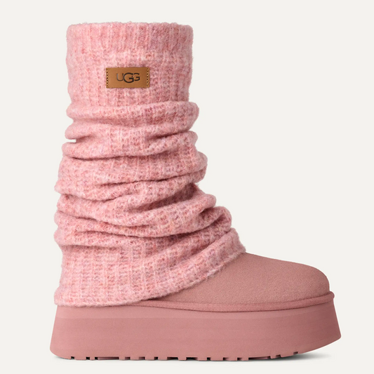 UGG Classic Mini Dipper Legwarmer Pink Dawn Women's