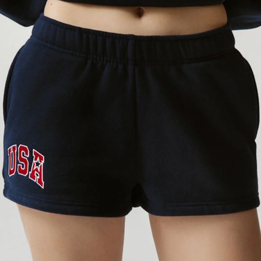 Happy Camp3r - Navy USA Core Shorts