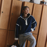 FP Movement - Mountain High Half-Zip Fleece: Navy