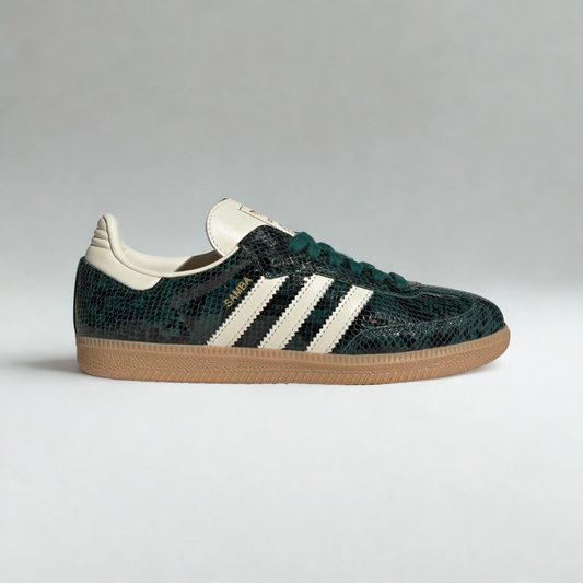 adidas Samba OG Snakeskin Collegiate Green Women's