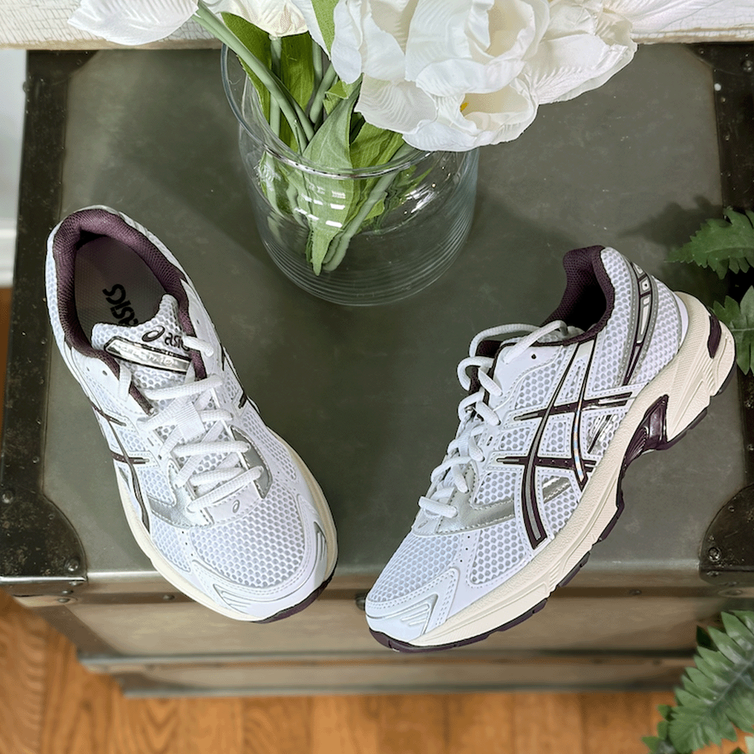 ASICS Gel 1130 White Deep Plum Women s Lilac Blonde